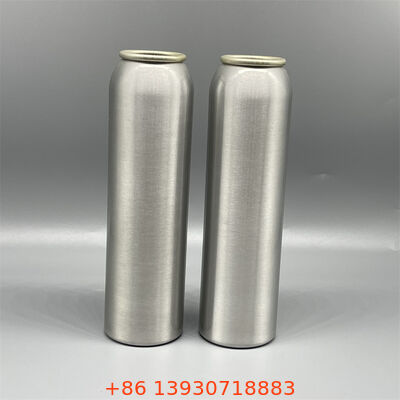 Canister de aerossol de alumínio à prova de vazamento sem costura com propriedades de barreira superiores e durabilidade leve