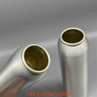 Recipientes leves de alumínio projetados para embalagens seguras de aerossóis