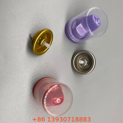 Válvula de Aerossol para Mousse de Cabelo com Sistema de Dispensação Invertido, Alumínio Resistente à Corrosão e Funcionalidade de 360 Graus