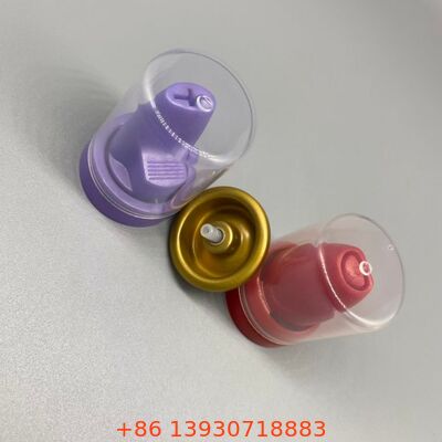 Válvula de pulverização de aerossóis resistente à corrosão com função de 360 graus para mousse capilar