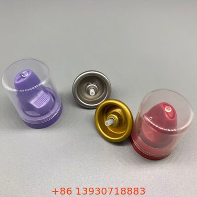 Válvula de Aerossol para Mousse de Cabelo com Sistema de Dispensação Invertido, Alumínio Resistente à Corrosão e Funcionalidade de 360 Graus