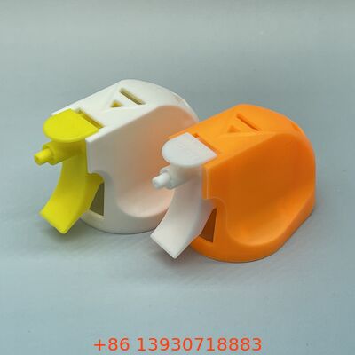 Pistola de disparo de aerossóis sem derramamento com projeto ergonômico e bocal ajustável para controle preciso de pulverização