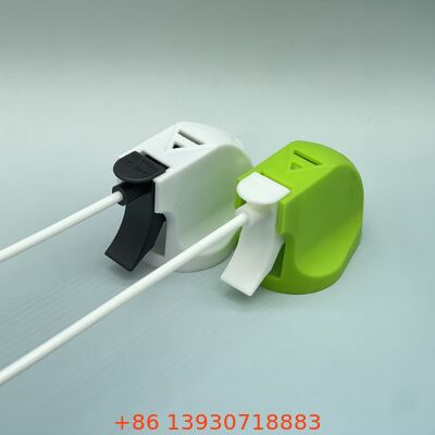 Pistola de disparo de aerossóis sem derramamento com projeto ergonômico e bocal ajustável para controle preciso de pulverização