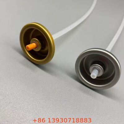 Válvula de pulverização corporal de desodorante à prova de vazamento e resistente a obstruções com tecnologia de distribuição de 360 ° e adaptação universal para latas de alumínio padrão