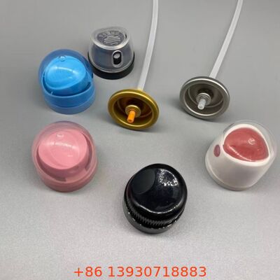 Válvula de pulverização corporal de desodorante à prova de vazamento e resistente a obstruções com tecnologia de distribuição de 360 ° e adaptação universal para latas de alumínio padrão