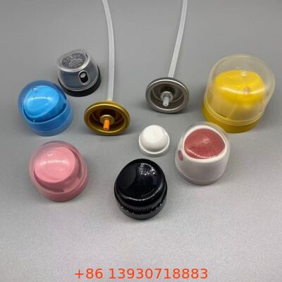 Valva de spray corporal de aerossol com distribuição de 360 °, vedação à prova de vazamento e tamanho de uma polegada para aplicações de desodorante e fragrância