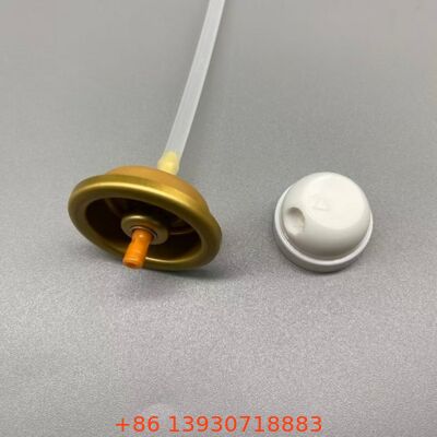 Válvula de aerossol de desodorante de alta velocidade com desempenho à prova de vazamento e especificação de uma polegada