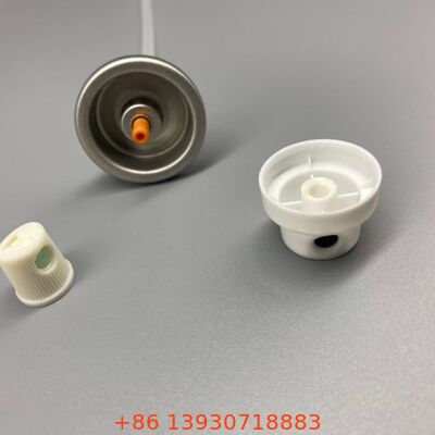 Válvula de cola para cabelos em aerossol com bocal anti-obstrução de névoa de precisão e construção resistente a produtos químicos para cuidados capilares profissionais
