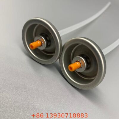 Válvula de cola para cabelos em aerossol com bocal anti-obstrução de névoa de precisão e construção resistente a produtos químicos para cuidados capilares profissionais