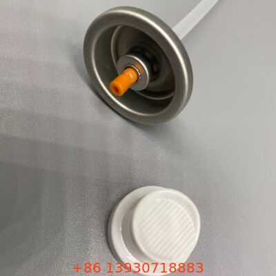 Válvula de cola para cabelos em aerossol com bocal anti-obstrução de névoa de precisão e construção resistente a produtos químicos para cuidados capilares profissionais
