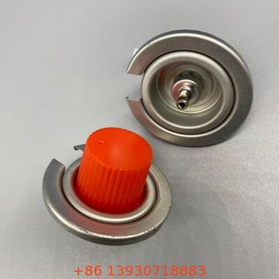 Válvula de forno de cozinha exterior de 1 polegada com tampa vermelha