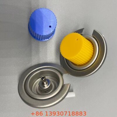 Uma válvula de gás de butano aerossólico à prova de vazamento de uma polegada com controle de fluxo consistente para fogões portáteis