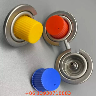 Valva de gás de butano resistente a vazamentos de 1 polegada com construção de chapa de estanho para distribuição precisa