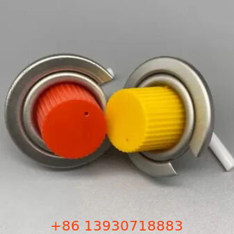 Valva de gás de butano resistente à corrosão de 1 polegada com proteção contra fugas aprimorada para fogões portáteis