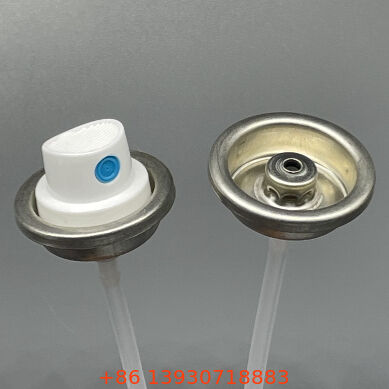 Conjunto de Válvula e Atuador de Pulverização de Tinta Feminina Revestida na Cor Correspondente Pronto para Instalação com Resistência ao Desbotamento e Arranhões