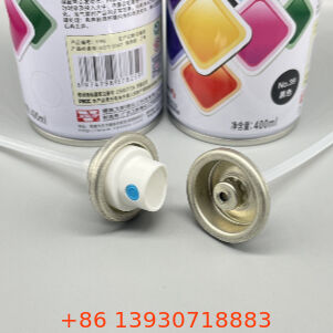 Conjunto de Válvula e Atuador de Pulverização de Tinta Feminina Revestida na Cor Correspondente Pronto para Instalação com Resistência ao Desbotamento e Arranhões