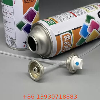 Conjunto de Válvula de Pintura e Atuador Feminino Pré-Revestido Coordenado por Cor Pronto para Instalação para Aplicações em Aerossol