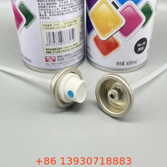 Conjunto de Válvula de Pintura e Atuador Feminino Pré-Revestido Coordenado por Cor Pronto para Instalação para Aplicações em Aerossol