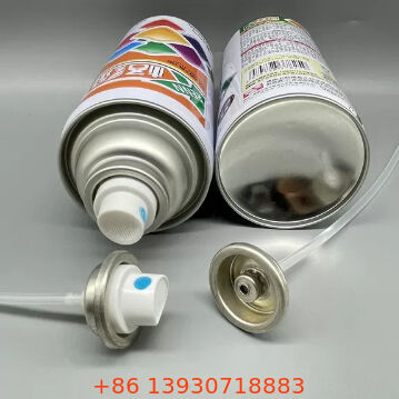 Conjunto de Válvula de Pintura e Atuador Feminino Pré-Revestido Coordenado por Cor Pronto para Instalação para Aplicações em Aerossol