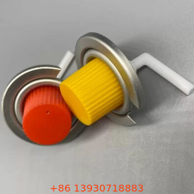 Válvula de reabastecimento de butano de 1 polegada de estanho de precisão para distribuição controlada