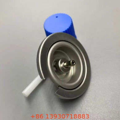 Válvula de reabastecimento de butano de 1 polegada de estanho de precisão para distribuição controlada