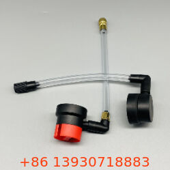 Válvula de inflação de ar de latão de alta resistência com design de travamento seguro