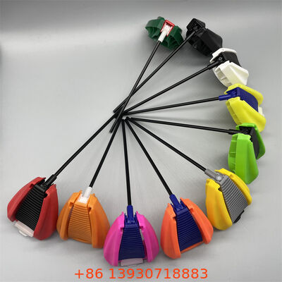 Capuz de gatilho com tubo, bocal de gatilho de pulverização e fecho de distribuição de líquido para limpadores domésticos e aplicações de pulverização química