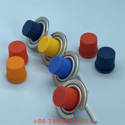 Válvula de fogão exterior de 1" de alta durabilidade com tampa protetora vermelha