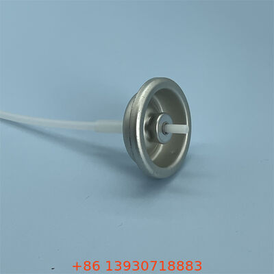 Valva de pulverização de aerossóis de 1 polegada com distribuição de precisão resistente a produtos químicos para produtos farmacêuticos e cosméticos