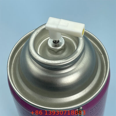 Válvula de aerossóis de medição de precisão com tronco metálico e taxa de pulverização ajustável para resistência a fugas