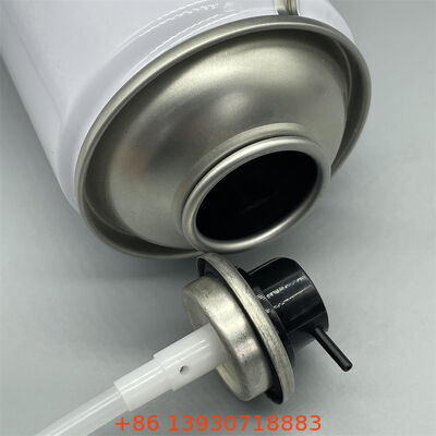 Válvula de pulverização de aerossóis de 360 graus para distribuição inversa e controlo de fluxo de alta viscosidade