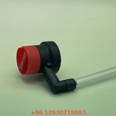 Válvula de inflador de pneus de latão resistente à corrosão com projeto de alto fluxo e ligação à prova de vazamento para uso profissional