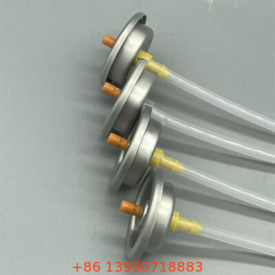 Válvula de aerossol de inseticida à base de água com distribuição de alto volume, controle de fluxo ajustável e vedação à prova de vazamento