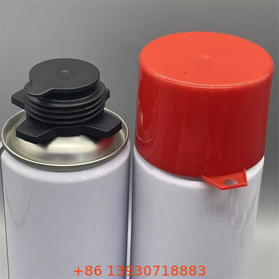 Válvula de aerossol de espuma de poliuretano PU para aplicações em latas de spray de espuma expansiva de isolamento