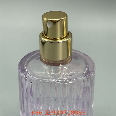 Bomba de perfume de alumínio fosco, bocal de pulverização de fragrâncias metálicas para frasco de perfume cosmético