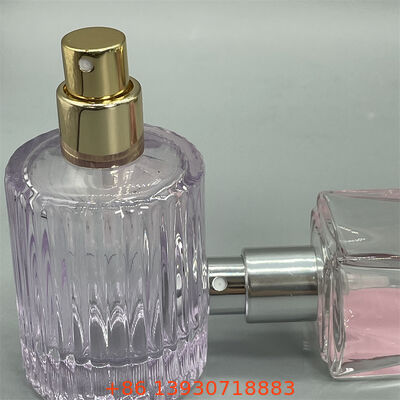 Bomba de perfume de alumínio fosco, bocal de pulverização de fragrâncias metálicas para frasco de perfume cosmético