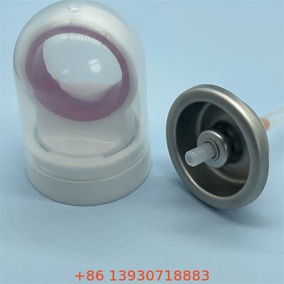 Válvula de aerossol de protetor solar de uma polegada com bico resistente a entupimentos e operação de 360 graus para proteção de corpo inteiro