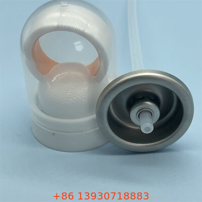 Válvula de aerossol de protetor solar de uma polegada com bico resistente a entupimentos e operação de 360 graus para proteção de corpo inteiro