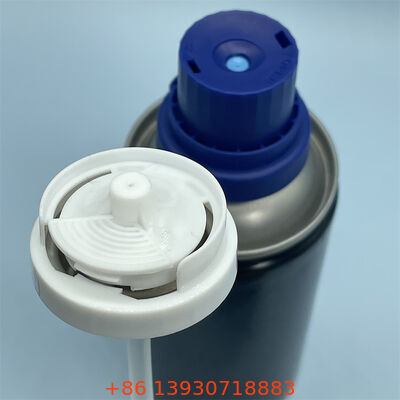 Válvula de pulverização antibacteriana para automóveis e atuador de aerossol de um disparo para desinfetantes e limpeza interior de automóveis