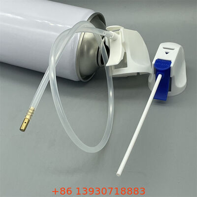 Limpeza otimizada do ar condicionado com uma pistola de pulverização ergonômica de válvula de aerossol