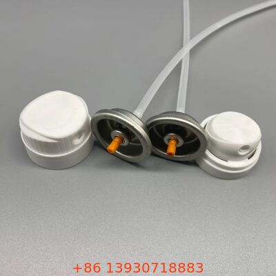 Válvula de aerossol de shampoo seco com tecnologia de distribuição de pó segura para cores