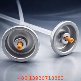 Válvula de aerossol de tinta masculina pré-colorida avançada para embalagem visualmente unificada