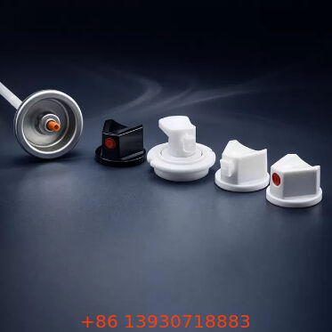 Válvula de aerossol de tinta masculina pré-colorida avançada para embalagem visualmente unificada