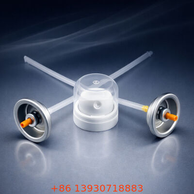 Válvula de aerossol de controle de espuma de precisão para aplicações de barbear