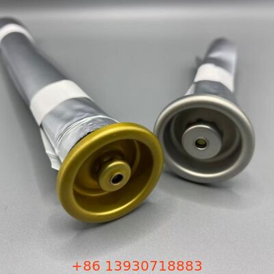 Bolsa feminina na válvula para latas de aerossol com fluxo consistente para líquidos viscosos