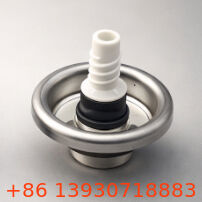 Válvula Aerossol de Espuma PU de Uma Polegada com Tubo de Imersão Estendido para Dispensação Controlada