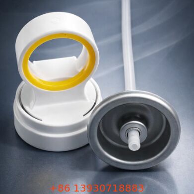 Válvula de bomba de loção de distribuição controlada para protetor solar com construção de chapa de estanho e plástico compatível com várias formulações