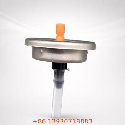 Válvula de oxigénio aerossol de alta pureza de 25,4 mm com engenharia de precisão para recipientes de oxigénio sob pressão