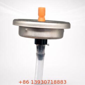 Valva aerossol de oxigénio portátil de 25,4 mm com construção de metal e plástico para sistemas de respiração de emergência