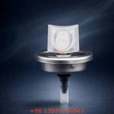 Válvula de aerossol de oxigénio de qualidade médica com tecnologia de distribuição estéril para recipientes portáteis de oxigénio